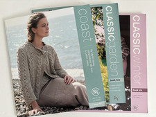Rowan Meadow 3 x Knitting Magazines Classic Coast Classic Garden & Winter