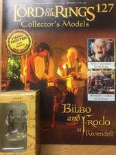 EAGLEMOSS LORD OF THE RINGS COLLECTION - ISSUE 127 BILBO AND FRODO AT RIVENDELL