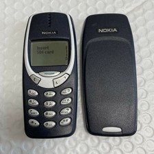 Original Nokia 3310 Blue Unlocked 2G GSM 900/1800 Good Quality Cellular Phone
