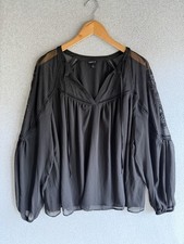 Torrid Blouse Womens 1 Black