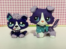 CUSTOM Hand Painted LPS Littlest Pet Shop Collie Dog Husky Puppy Baby