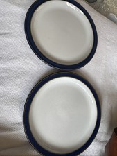 2 x Denby Imperial Blue Side
