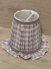 Lamp Shade Frilled Gingham