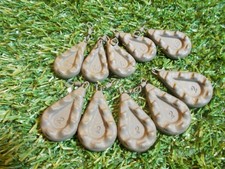 Korda (1.1-2oz) carp fishing leads weights job lot10 CARP FISHING SET UP