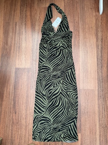 Zara halter khaki - zara,