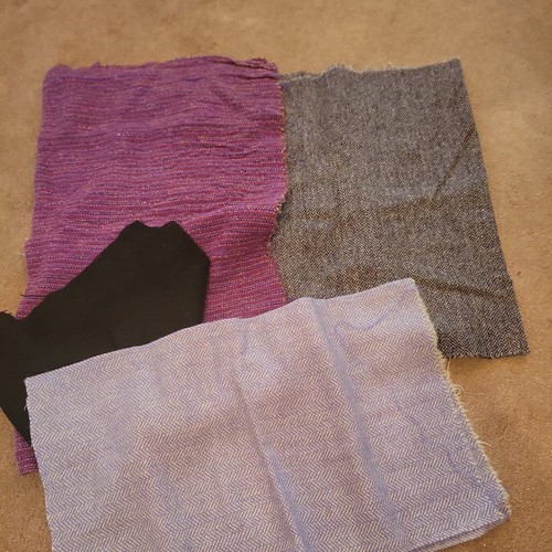 Scottish tweed fabric - scottish, remnants