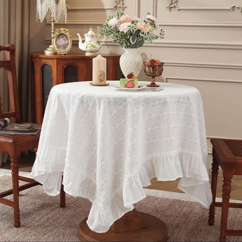 Embroidery cotton tablecloth - embroidery,