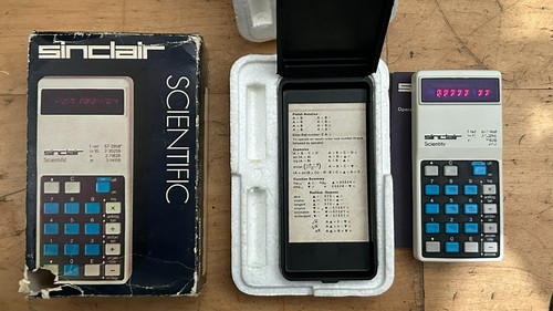 Vintage sinclair scientific - vintage,