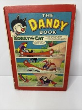 The Dandy Book 1959 Hardback Annual Vintage Collectible No Spine Readers Copy