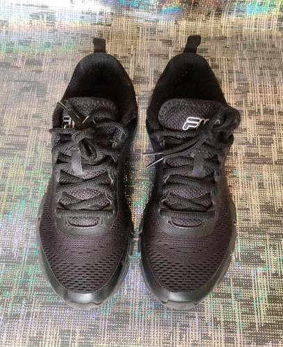 Womens black fila - fila, trainers