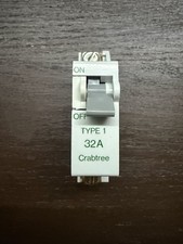 Crabtree 32A Type 1 M6 MCB
