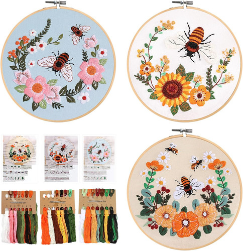 Sets embroidery kit for - 3,