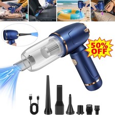 125000RPM Cordless Air Duster Compressed Air Blower Computer Cleaning Cleaner UK