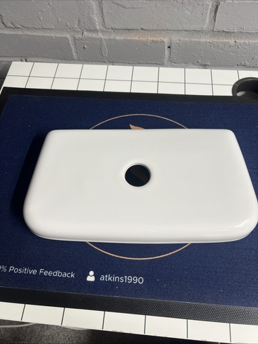 Toilet cistern lid white 340mm - white,