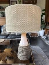 Vintage 1970s Poole Pottery Atlantis Lamp Base A / 102 By Carol Kellet - Rewired