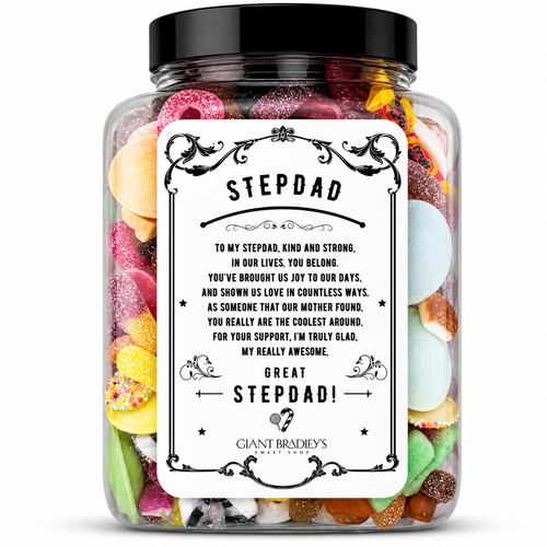 Stepdad sweet jar from - stepdad's,