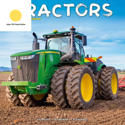 Tractors 2026 calendar - calendar, |