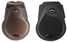 Veredus TR Pro Professional Fetlock Touch Showjumping Boots Black/Brown S/M/L