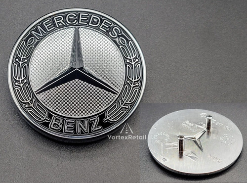 Mercedes benz black silver - black,