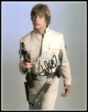 Mark Hamill, Autographed, Cotton Canvas Image. Limited Edition (MH-200) x
