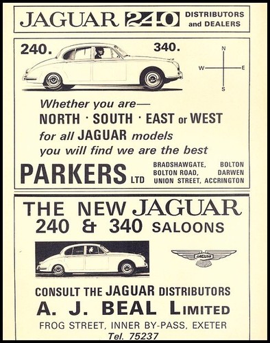 1967 jaguar 240 - jaguar, uk