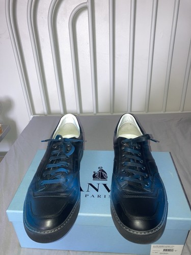 Mens lanvin blue spray paint - lanvin,