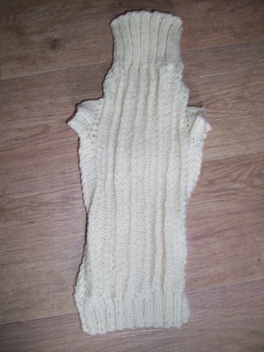 Brand new hand knitted - , ribbed