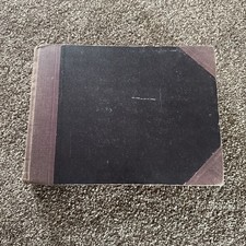 English Victorian Vintage Scrapbook With 24 Pages