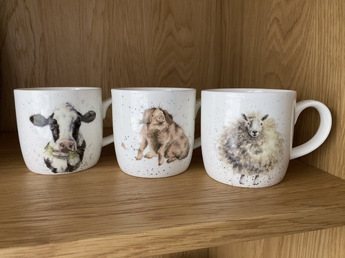 Three royal worcester wrendale - royal,