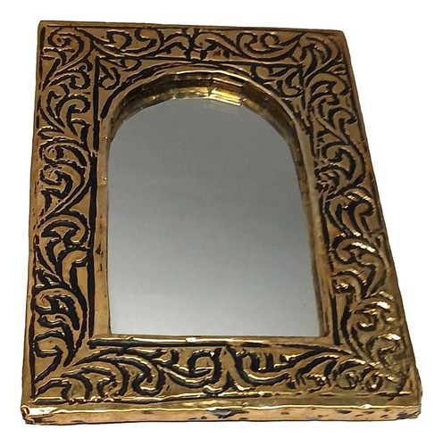 Moroccan small metal gold - moroccan,
