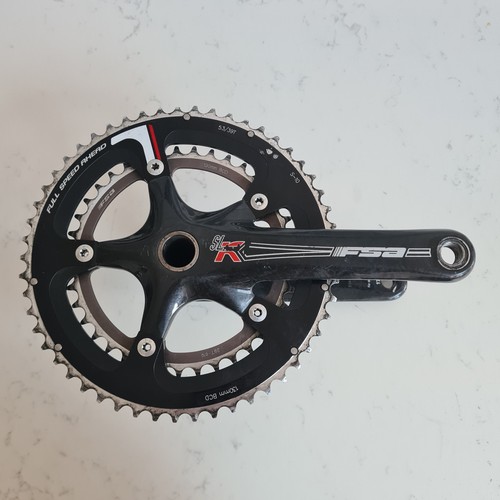 Fsa carbon crankset - carbon,