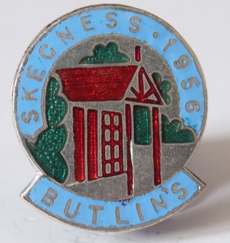 Butlins holiday camp badge - butlins,
