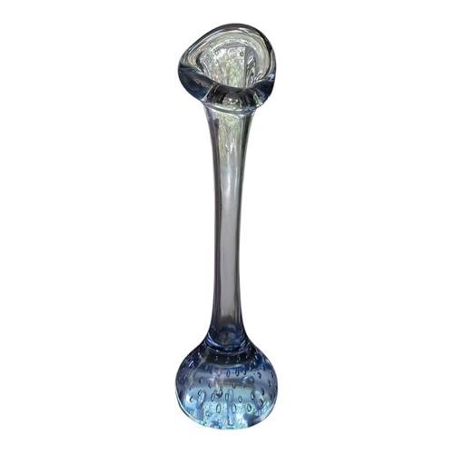 Vtg blue art glass - glass, swedish