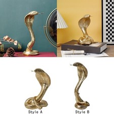 Snake Statue Resin Ornament