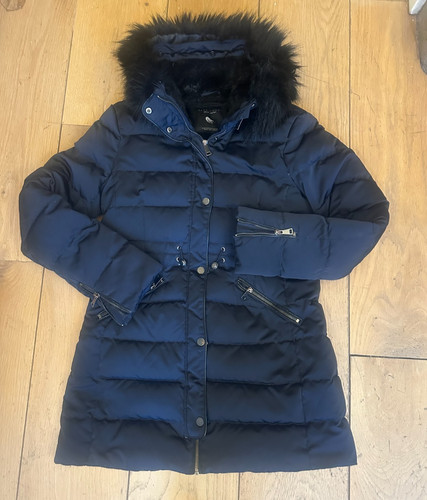 Zara down winter - coat, small