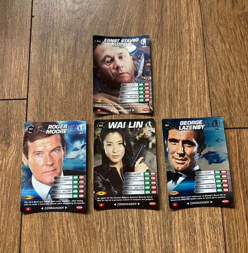 50x collectible james bond - collectible,