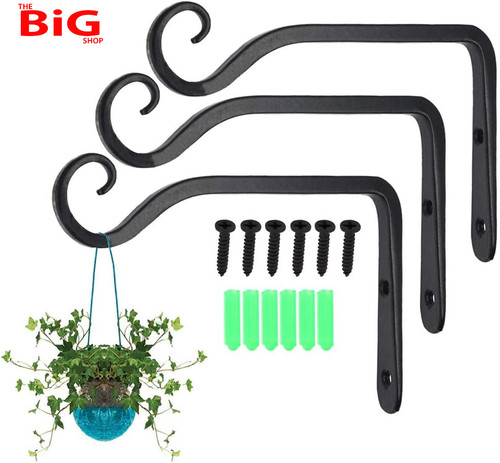 3pcs hanging basket bracket - basket,