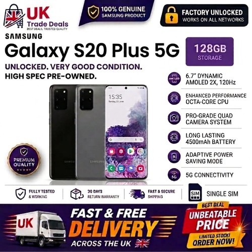 Samsung galaxy s20 plus - samsung, 5g