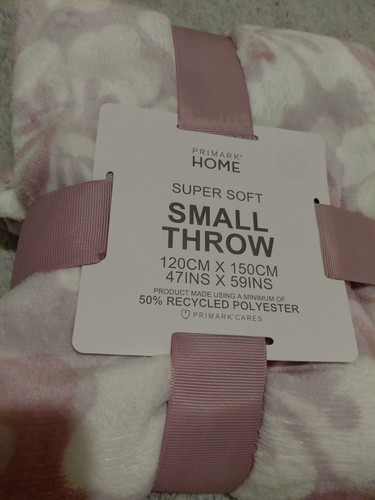 Primark super soft small throw - soft,