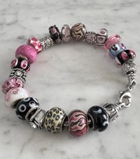 Viva Beads Silver Plated Pink