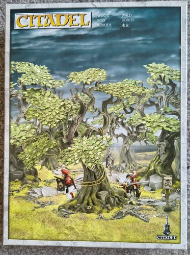 Citadel wood scenery miniature - citadel,