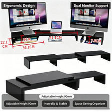Adjustable Monitor Stand Riser