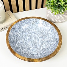 Decorative Bowl BLUE  Fruit