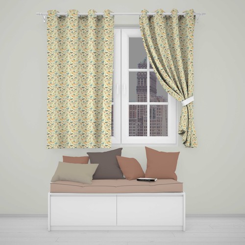 Blackout eyelet curtains - eyelet,