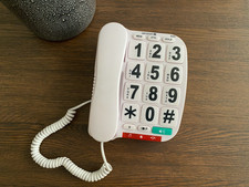Big Button Opticom B300 Big Button Corded Telephone with Speaker