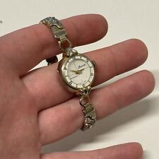 21mm Ladies Manual Wind Nelson Ronda 8011 Watch Head RUNNING TO RESTORE