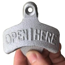 Open Here Retro Wall Mounted