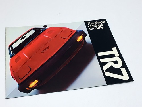 1975 triumph tr7 brochure - 1975,