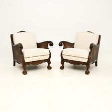 Pair of Antique Swedish Satin