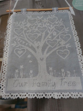 FAMILY TREE CROSS STITCH CHART # 187